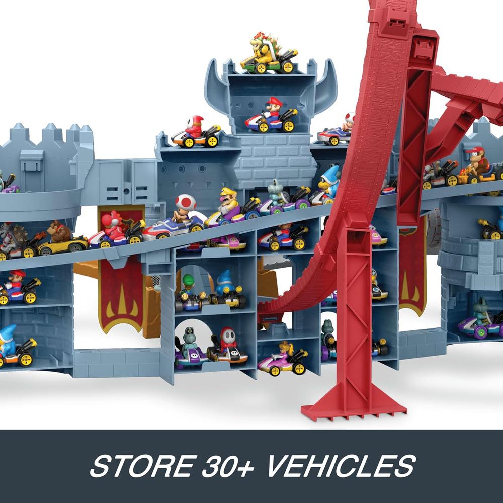 HOT WHEELS PISTA COMPLETA MARIO KART CASTLE - 5