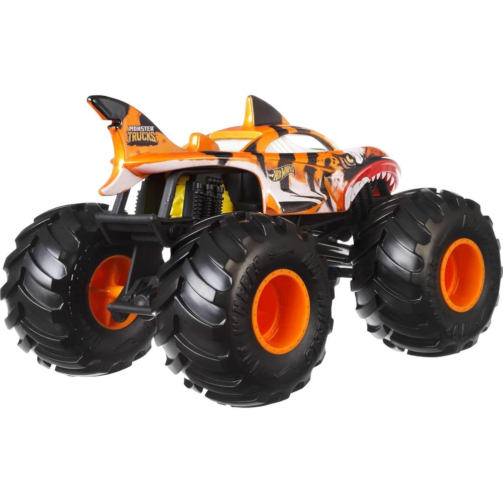 HOT WHEELS MONSTER TRUCKS TIGER SHARK - 4