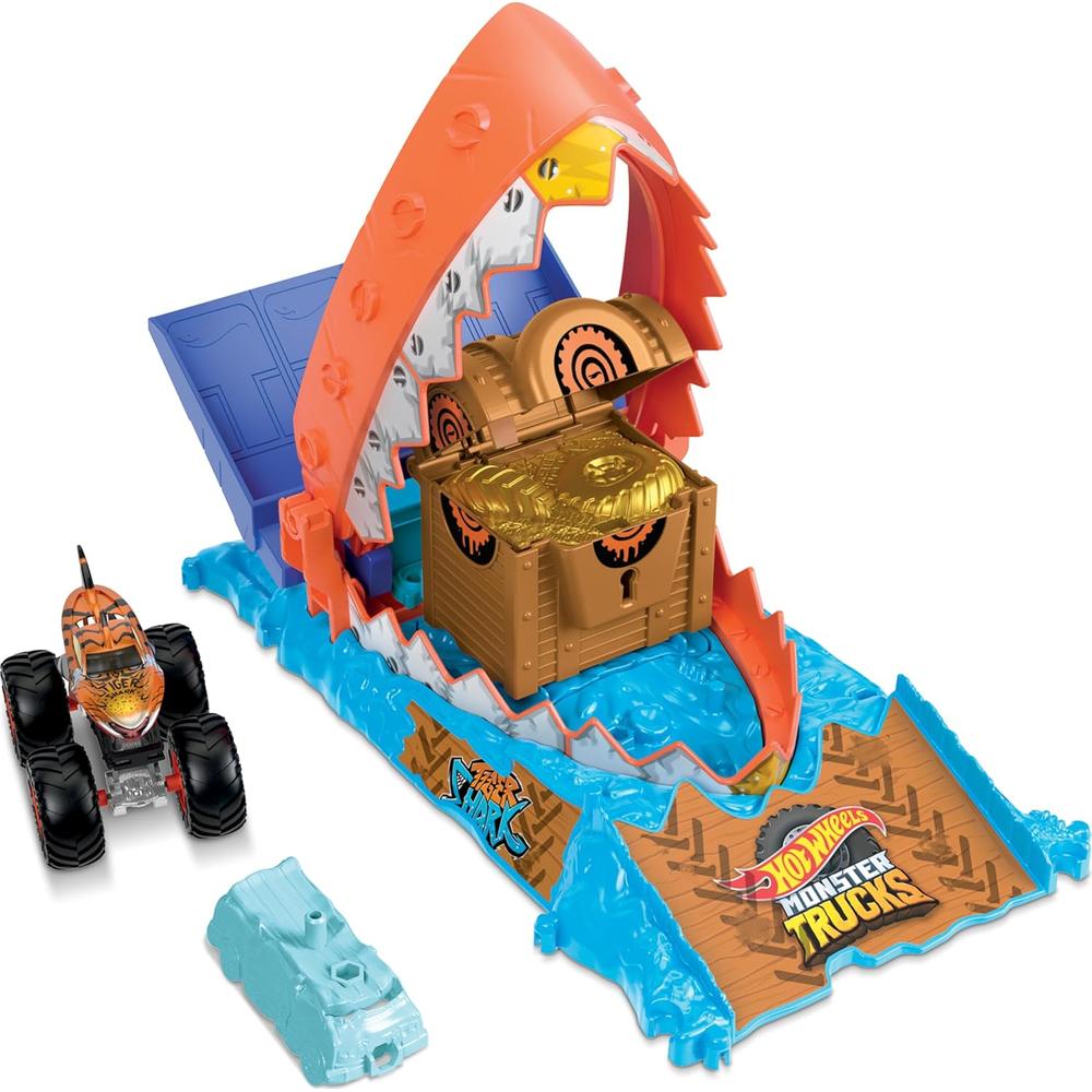HOT WHEELS PISTA COMPLETA SERIE MONSTER TRUCKS - 1
