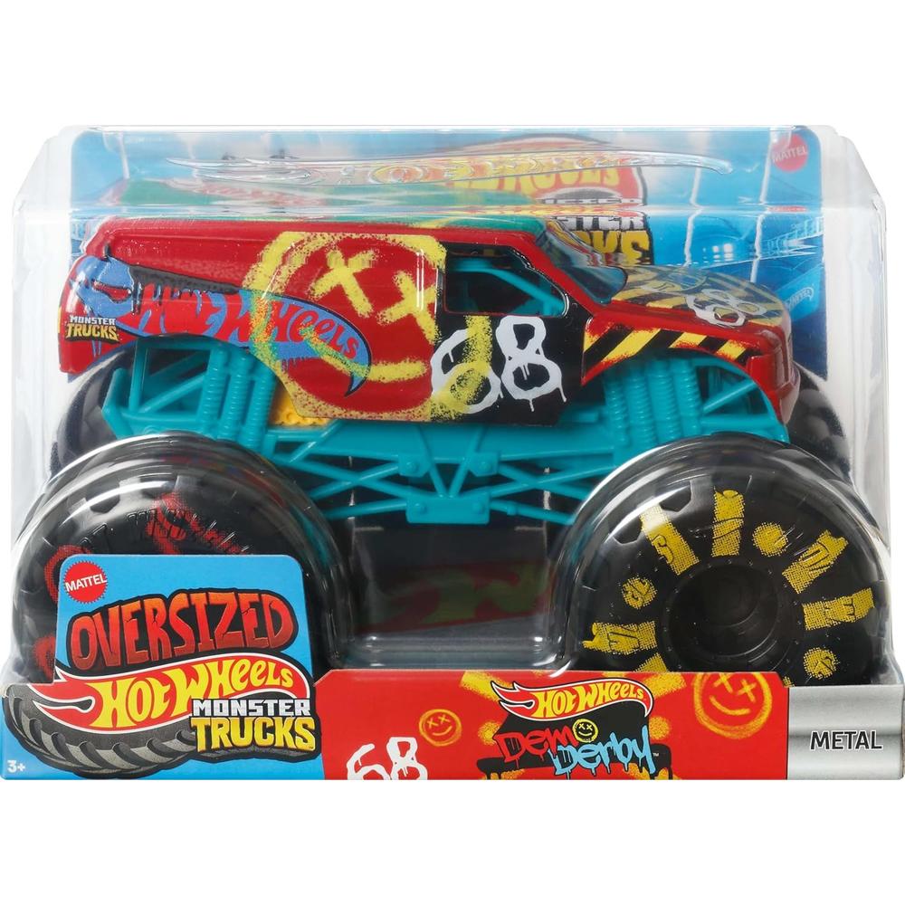 HOT WHEELS MONSTER TRUCKS DEMO DERBY - 1