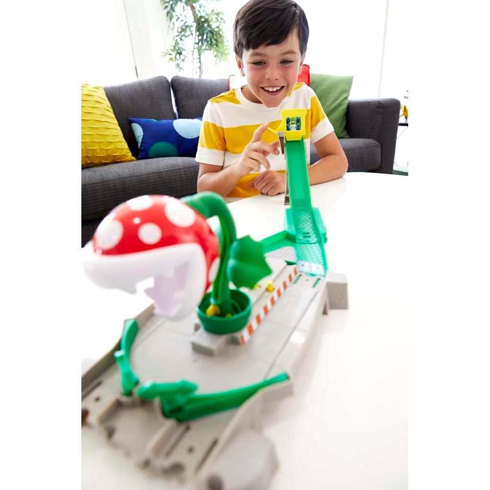 HOT WHEELS PISTA COMPLETA MARIO KART PIRANHA PLANT I - 2