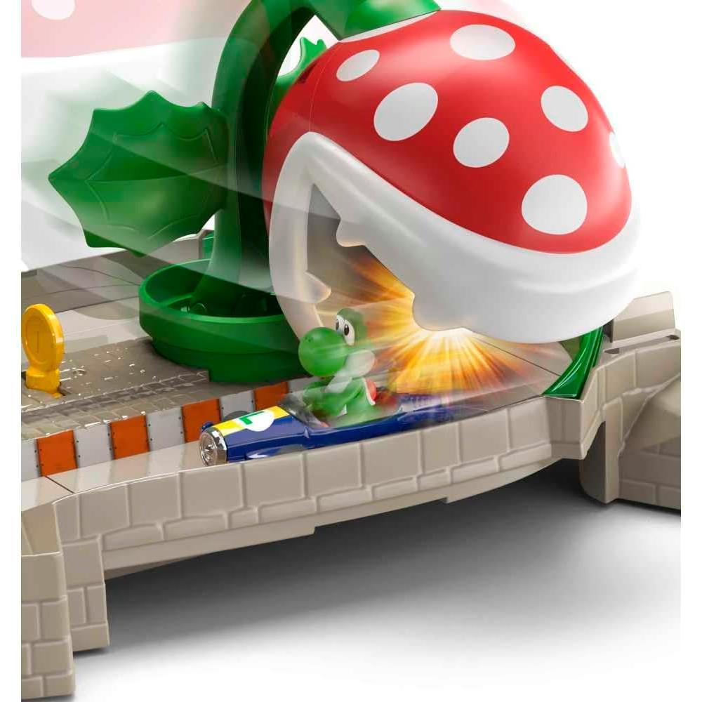 HOT WHEELS PISTA COMPLETA MARIO KART PIRANHA PLANT I - 4