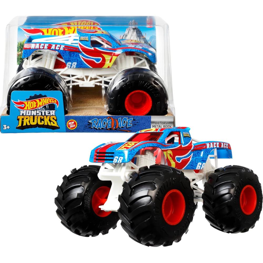 HOT WHEELS MONSTER TRUCKS RACE - 1