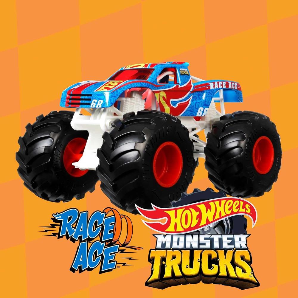 HOT WHEELS MONSTER TRUCKS RACE - 4
