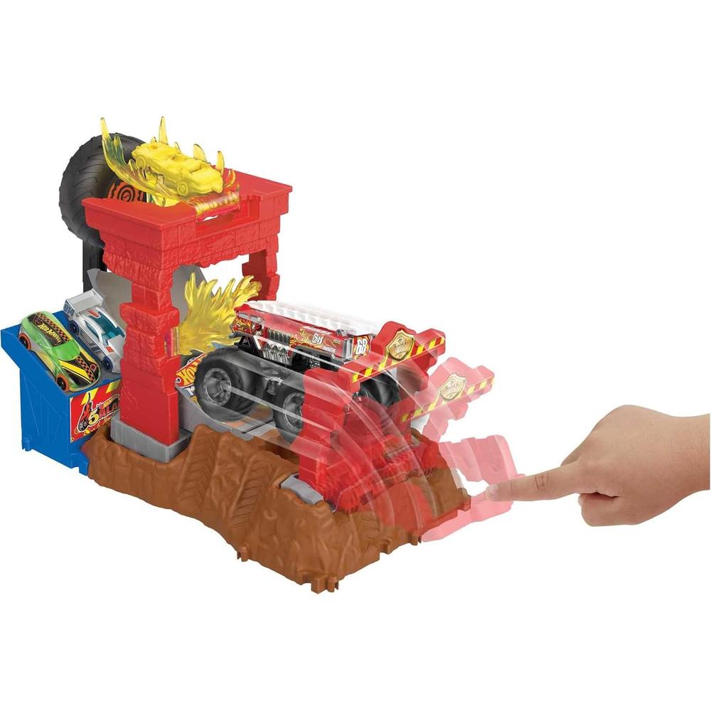 HOT WHEELS PISTA MONSTER TRUCKS ARENA SMASHERS - 4