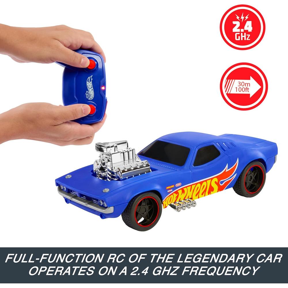 HOT WHEELS AUTO A CONTROL REMOTO RODGER DODGER 50 ANIVERSARIO - 4