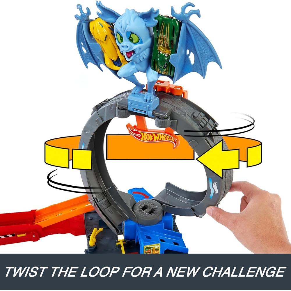 HOT WHEELS PISTA COMPLETA BAT LOOP ATTACK - 4