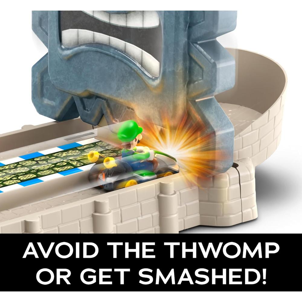 HOT WHEELS MARIO KART PISTA THOWMP RUINS - 3