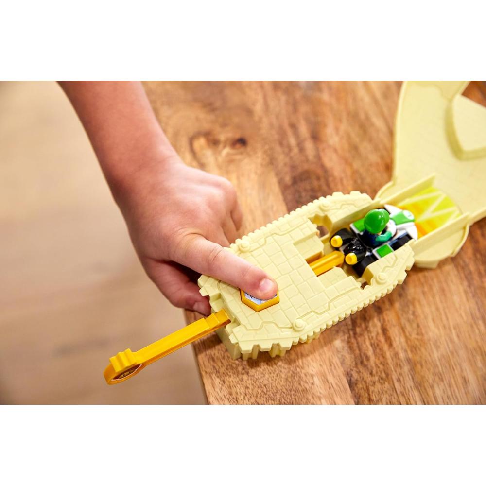 HOT WHEELS MARIO KART PISTA THOWMP RUINS - 4