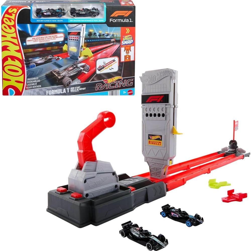 HOT WHEELS PISTA FORMMULA 1 SET 2 PZS - 1