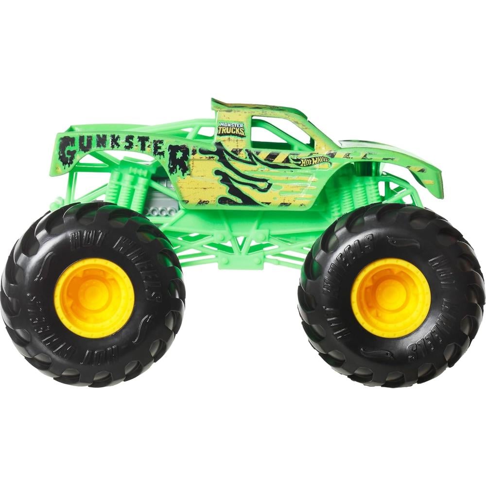 HOT WHEELS MONSTER TRUCKS GUNKSTER - 3