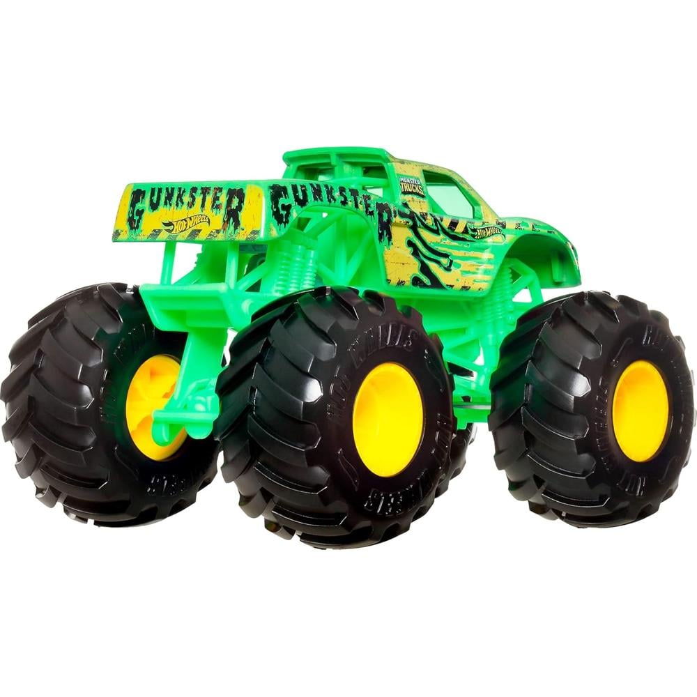 HOT WHEELS MONSTER TRUCKS GUNKSTER - 4