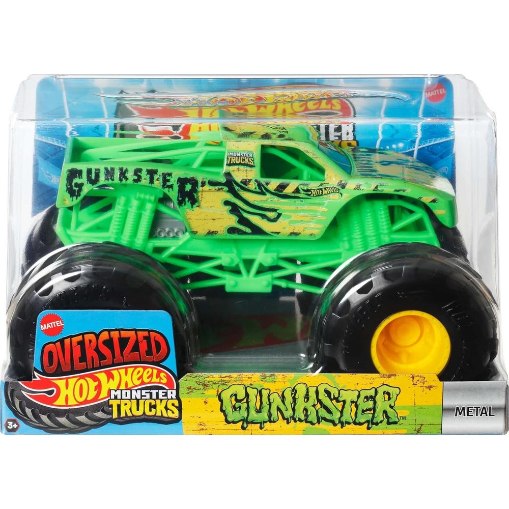 HOT WHEELS MONSTER TRUCKS GUNKSTER - 5