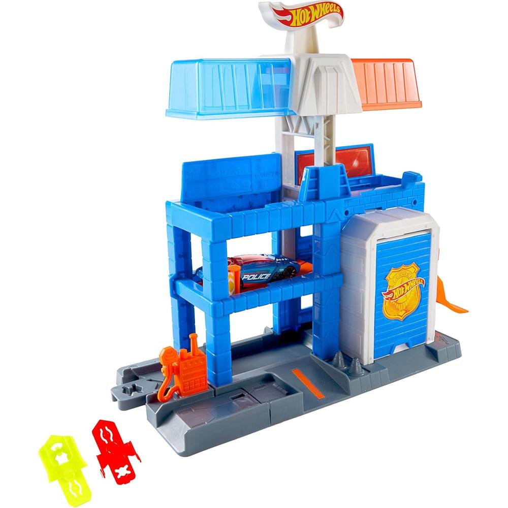 HOT WHEELS PISTA TORRE DE POLICIA - 4