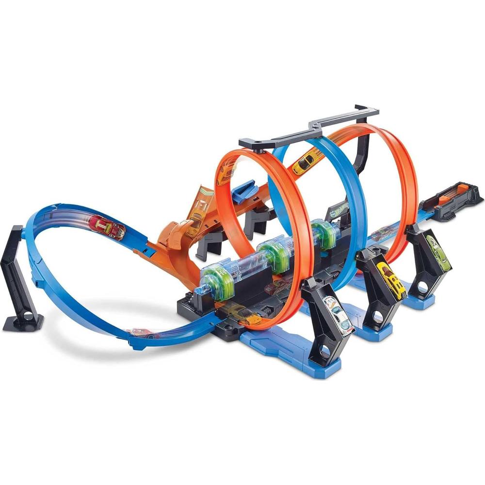HOT WHEELS PISTA TRIPLE LOOP MOTORIZADO - 1