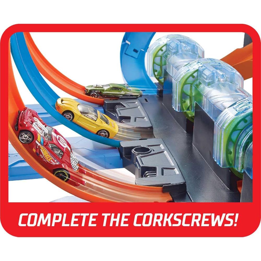 HOT WHEELS PISTA TRIPLE LOOP MOTORIZADO - 4