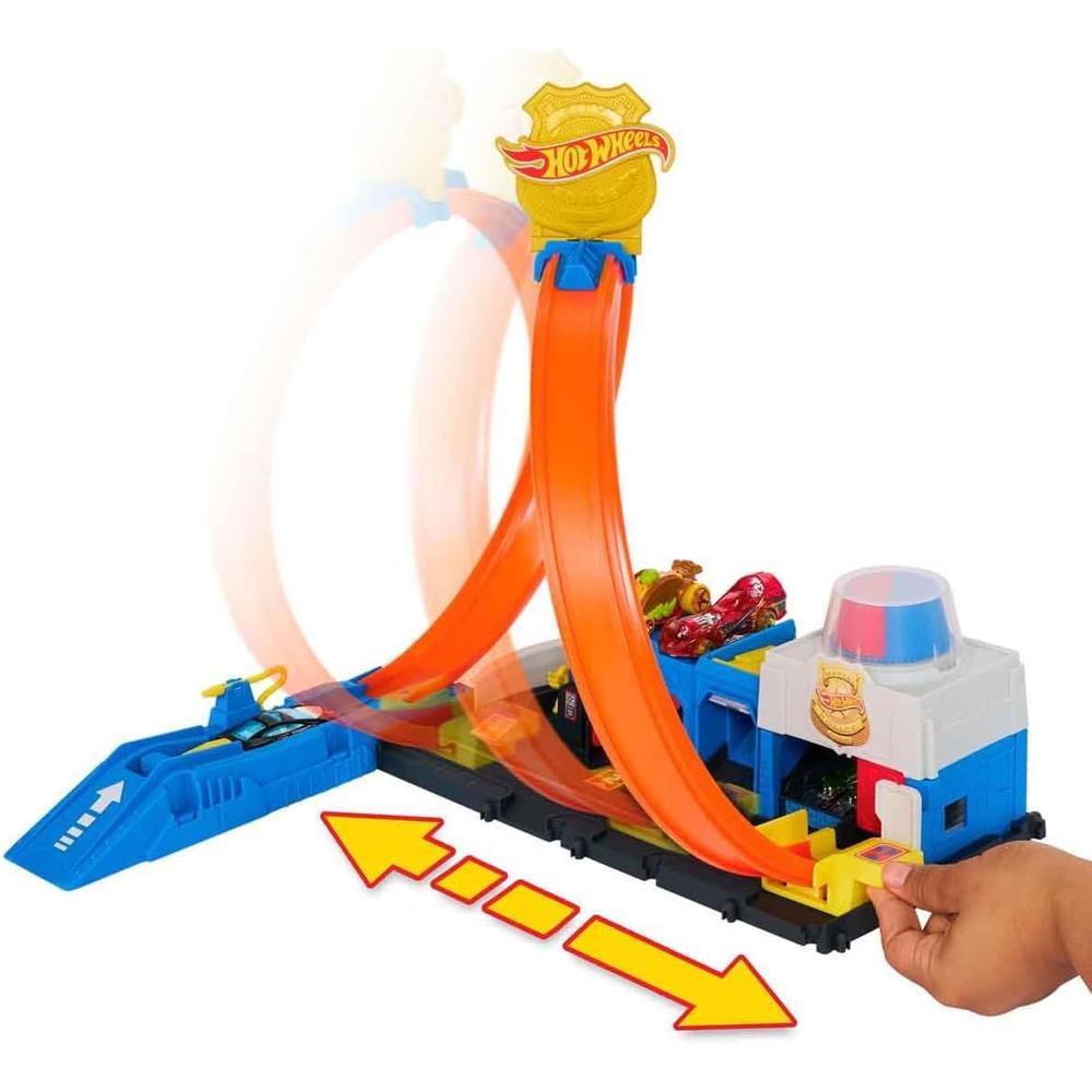 HOT WHEELS PISTA COMPLETA SUPER COMISARIA - 4