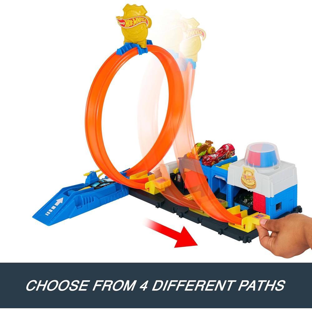 HOT WHEELS PISTA COMPLETA SUPER COMISARIA - 5