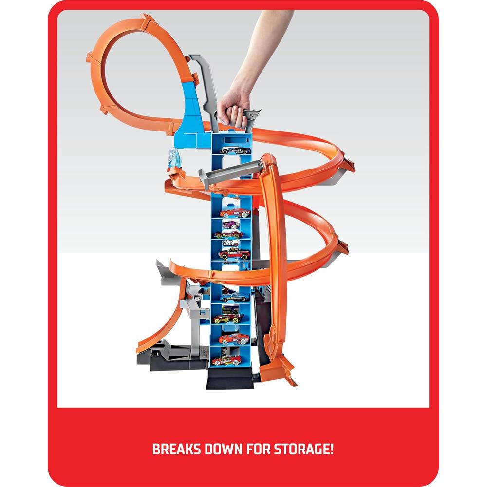 HOT WHEELS PISTA COMPLETA SKY CRASH TOWER - 3