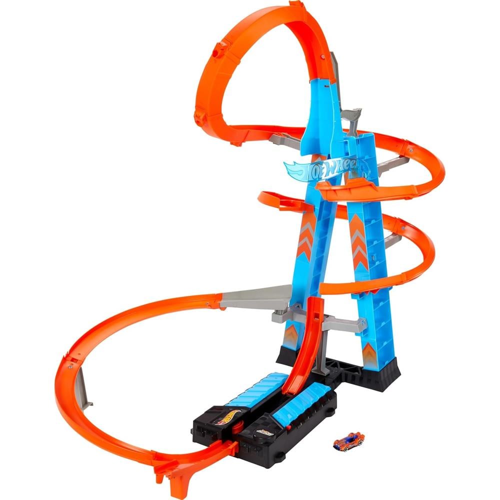 HOT WHEELS PISTA SKY CRASH TOWER - 6