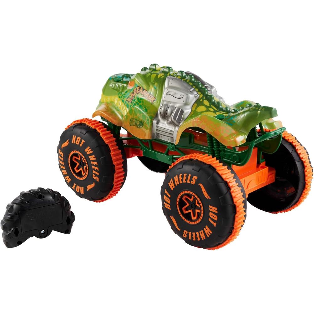 HOT WHEELS AUTO RC RAGEASAUR MONSTER TRUCKS - 3