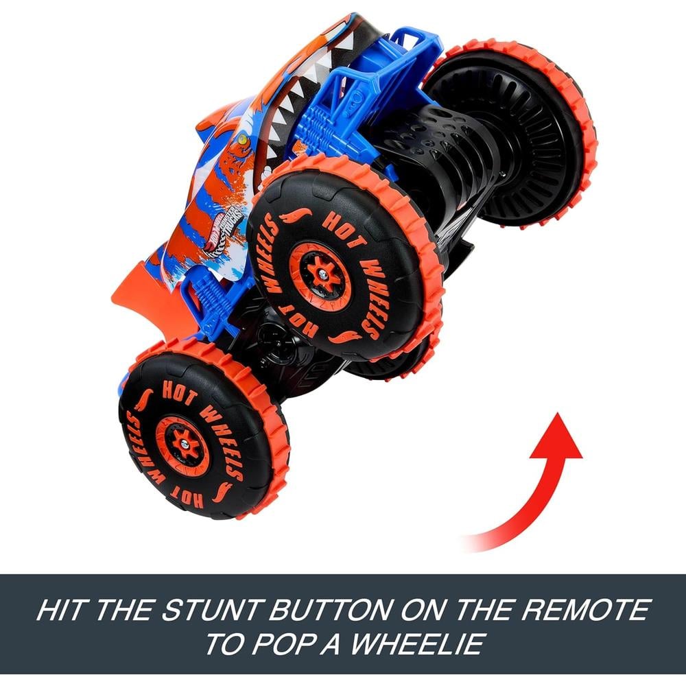 HOT WHEELS AUTO RC TIGER SHARK MONSTER TRUCKS - 3