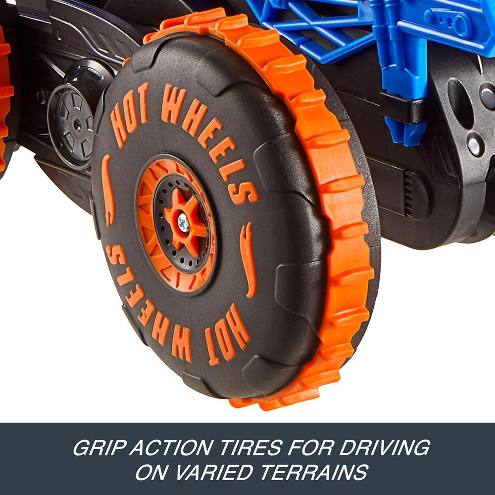 HOT WHEELS AUTO RC TIGER SHARK MONSTER TRUCKS - 5