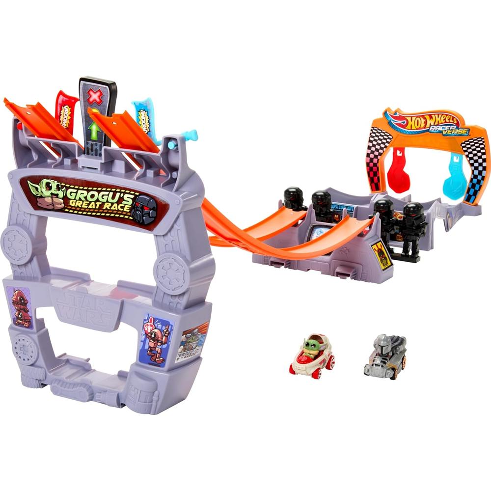 HOT WHEELS PISTA COMPLETA STAR WARS RACEVERSE SET 2 PZS - 1