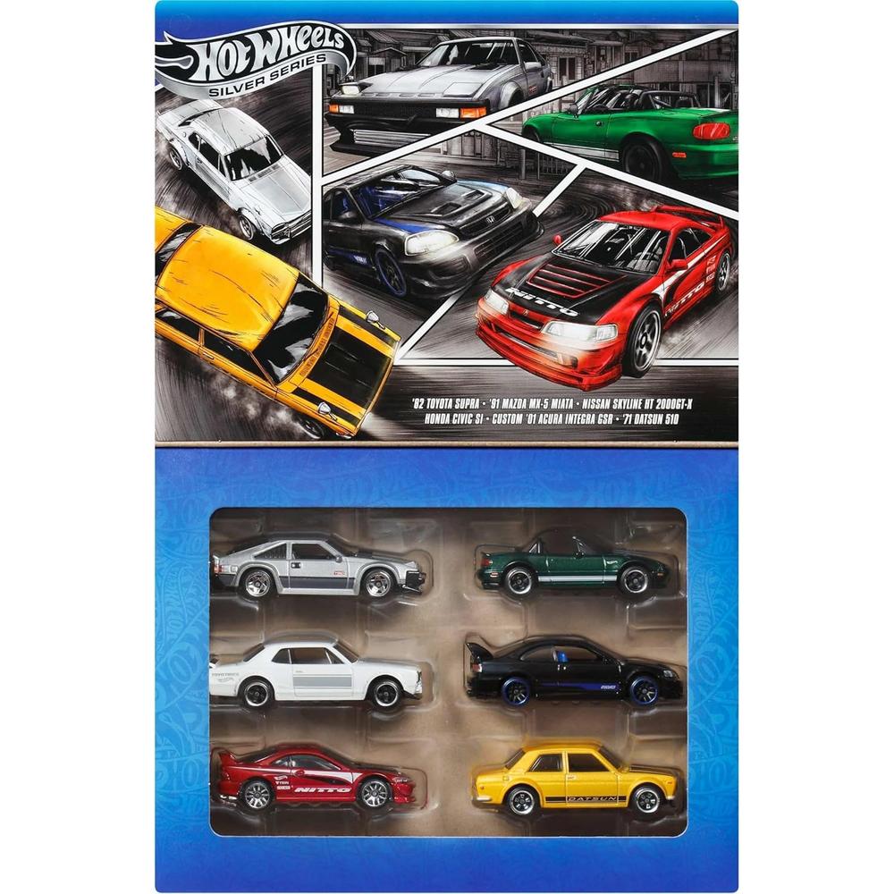 HOT WHEELS ESTILO JAPONESES SET 6 PZS (ESTILOS DIVERSOS) - 1