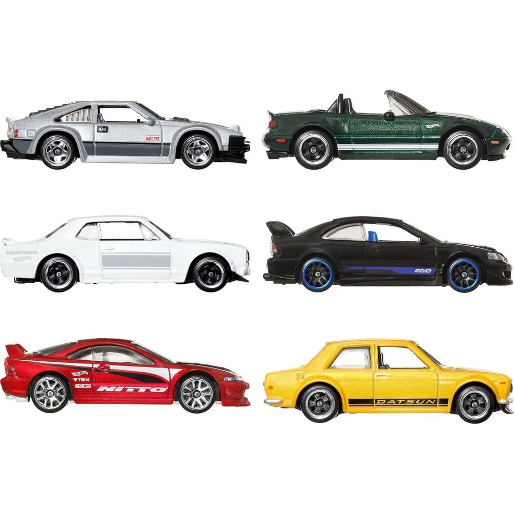 HOT WHEELS ESTILO JAPONESES SET 6 PZS (ESTILOS DIVERSOS) - 3