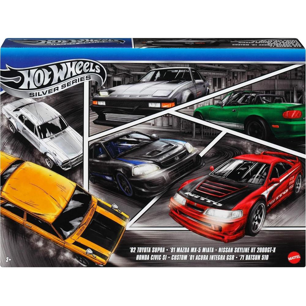 HOT WHEELS ESTILO JAPONESES SET 6 PZS (ESTILOS DIVERSOS) - 4