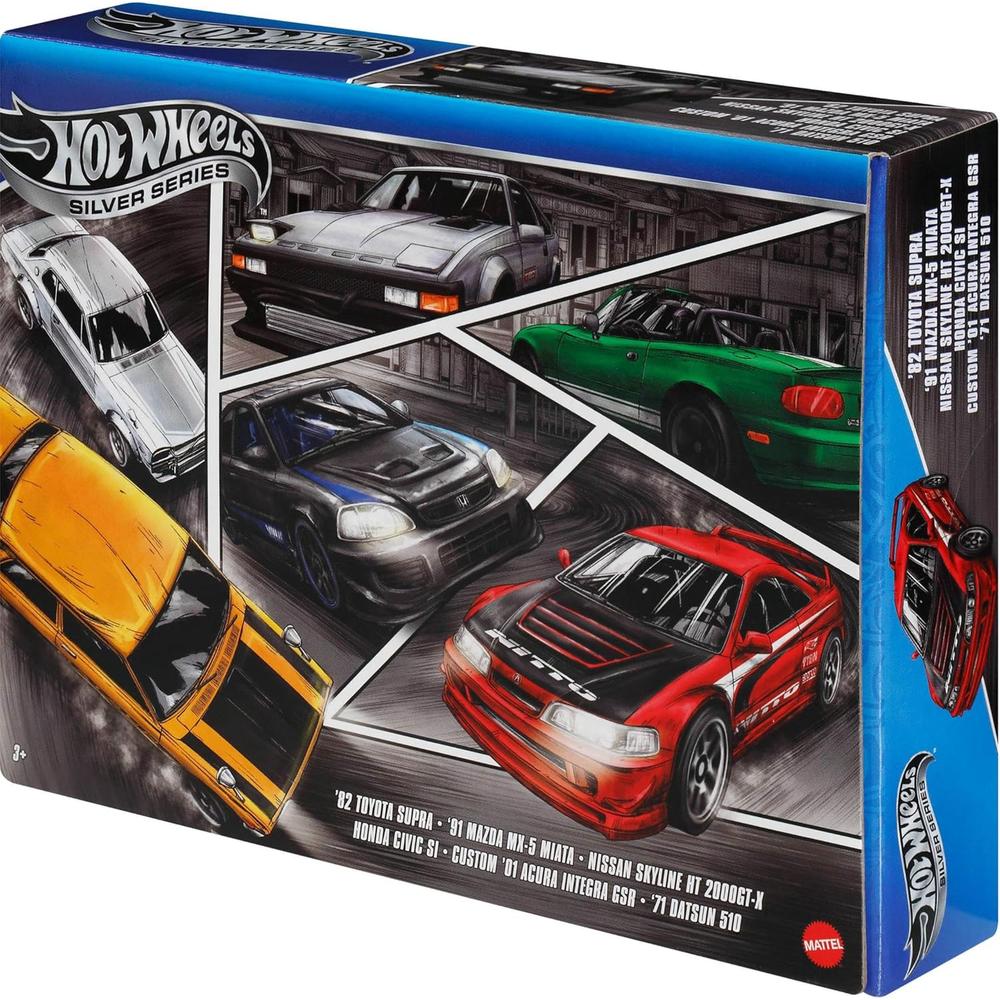 HOT WHEELS ESTILO JAPONESES SET 6 PZS (ESTILOS DIVERSOS) - 5