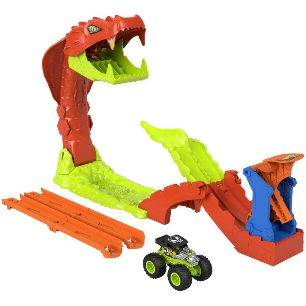 HOT WHEELS PISTA SNAKE SLAM TAKEDOWN - 4