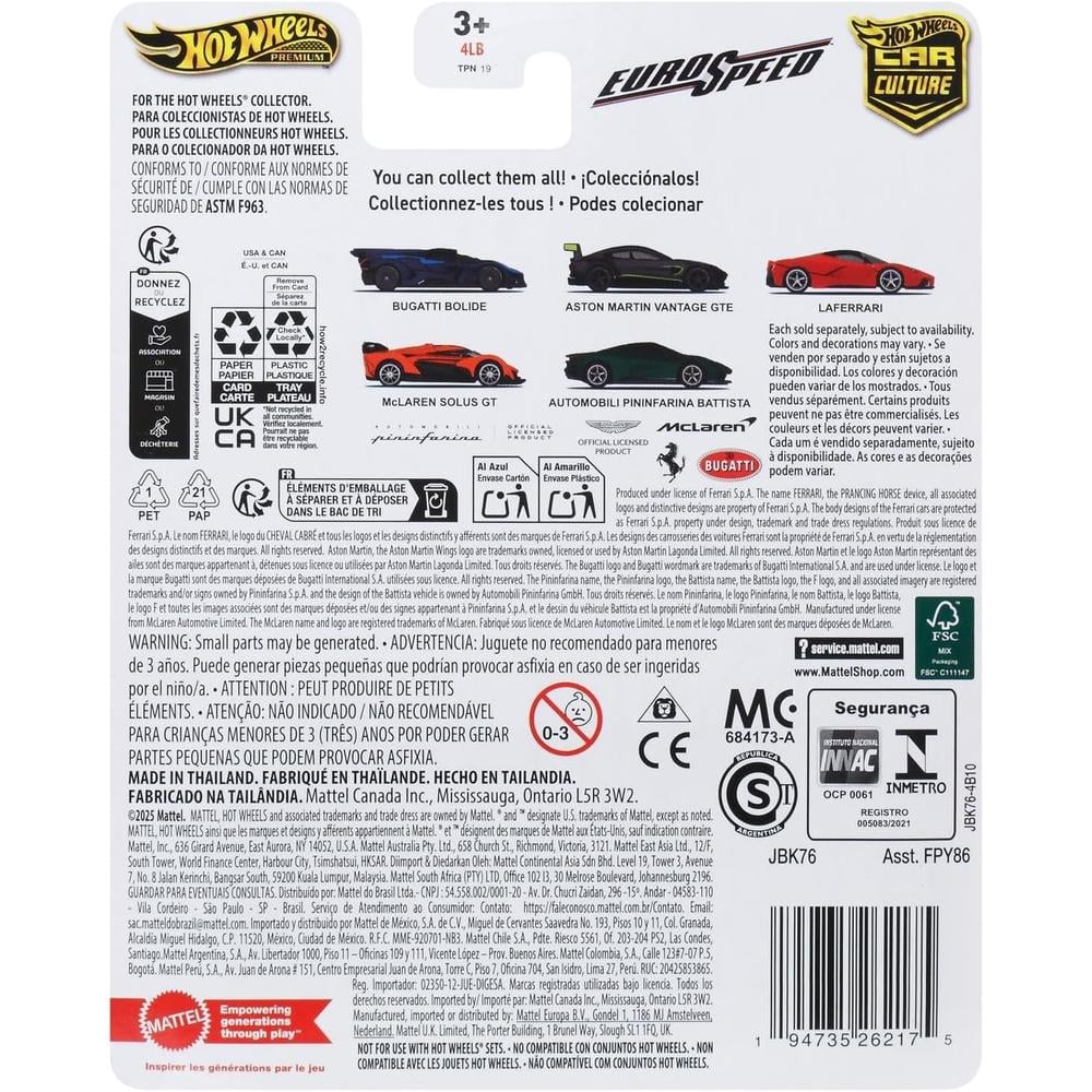 HOT WHEELS AUTO CAR CULTURE ASTON MARTIN VANTAGE GTE - 2