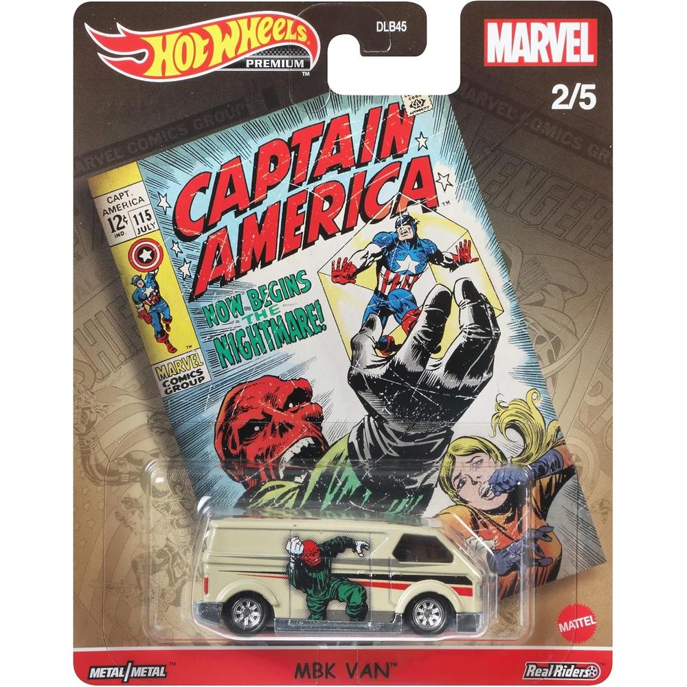 HOT WHEELS AUTO FURGONETA MBK - 5