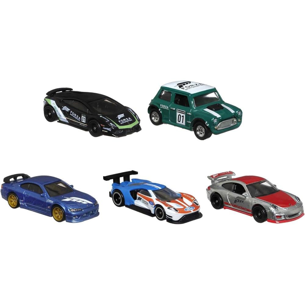 HOT WHEELS AUTOS FORZA SET 5 PZS - 1