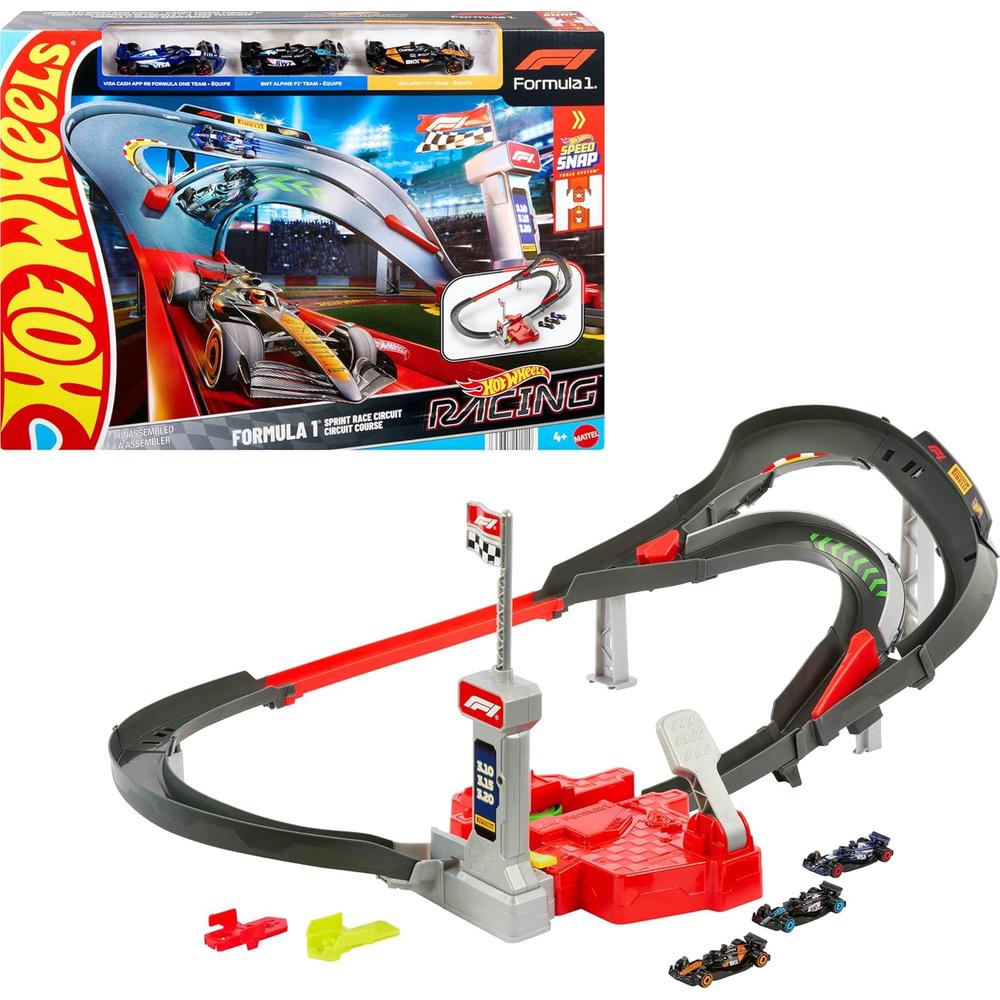 HOT WHEELS PISTA SET 3 PZS - 1