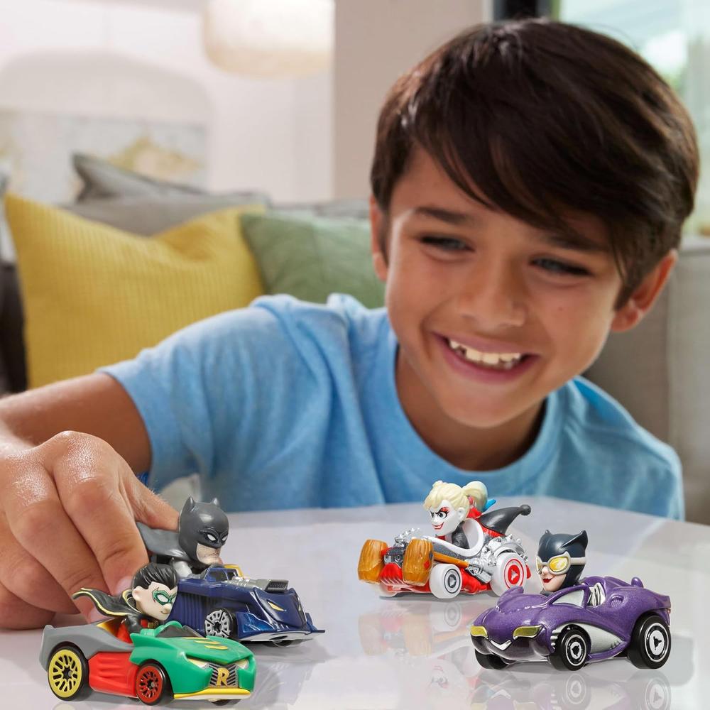 HOT WHEELS BATMAN DC SET 4 PZS - 2