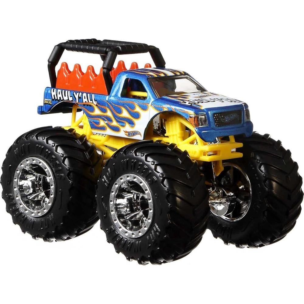 HOT WHEELS MONSTER TRUCKS SET 4 PZS (ESTILOS DIVERSOS) - 3