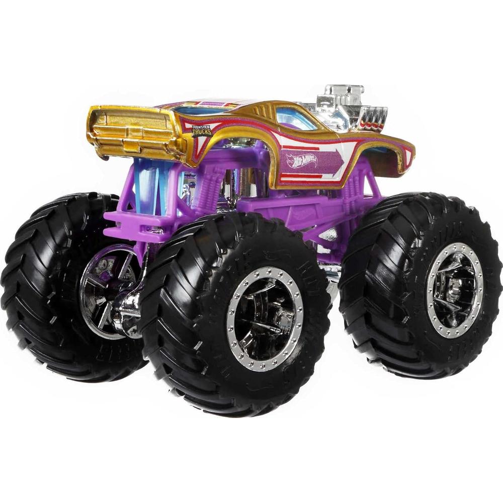 HOT WHEELS MONSTER TRUCKS SET 4 PZS (ESTILOS DIVERSOS) - 4