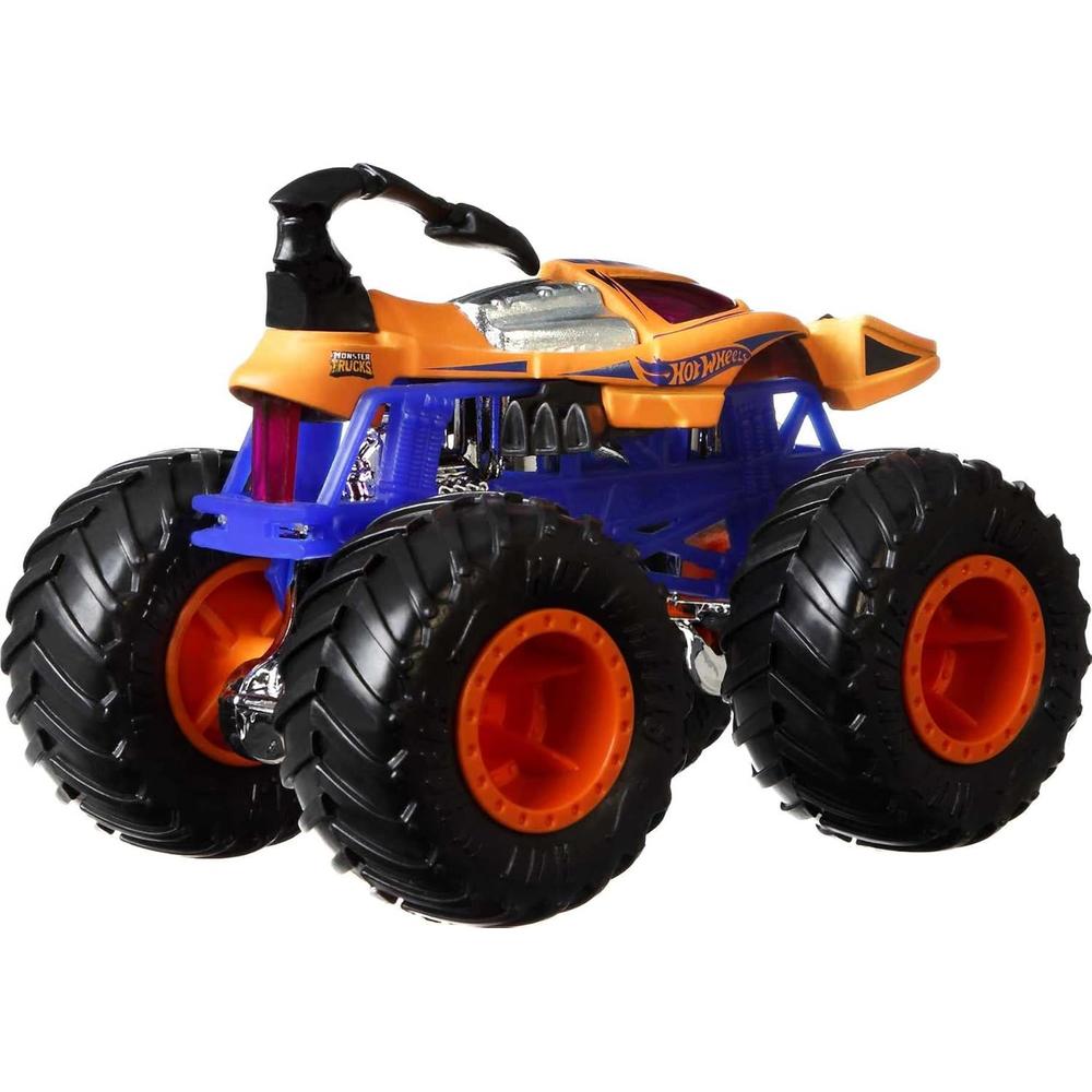 HOT WHEELS MONSTER TRUCKS SET 4 PZS (ESTILOS DIVERSOS) - 5