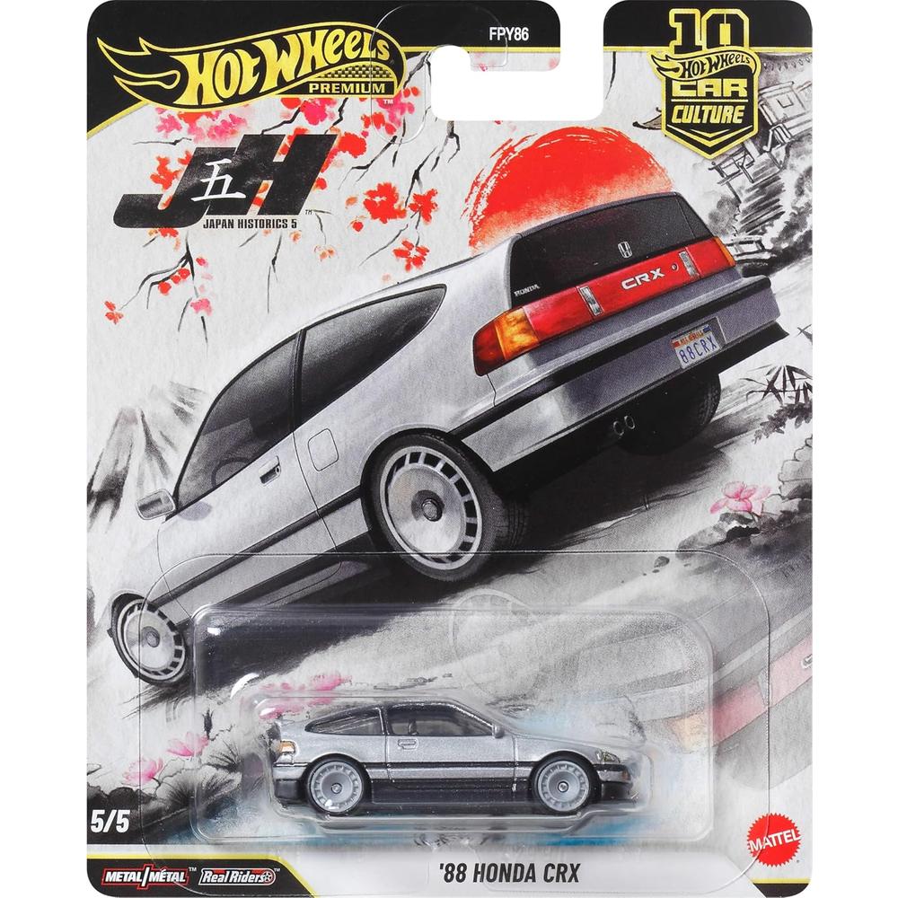 HOT WHEELS AUTO CAR CULTURE HONDA CRX 88 - 1