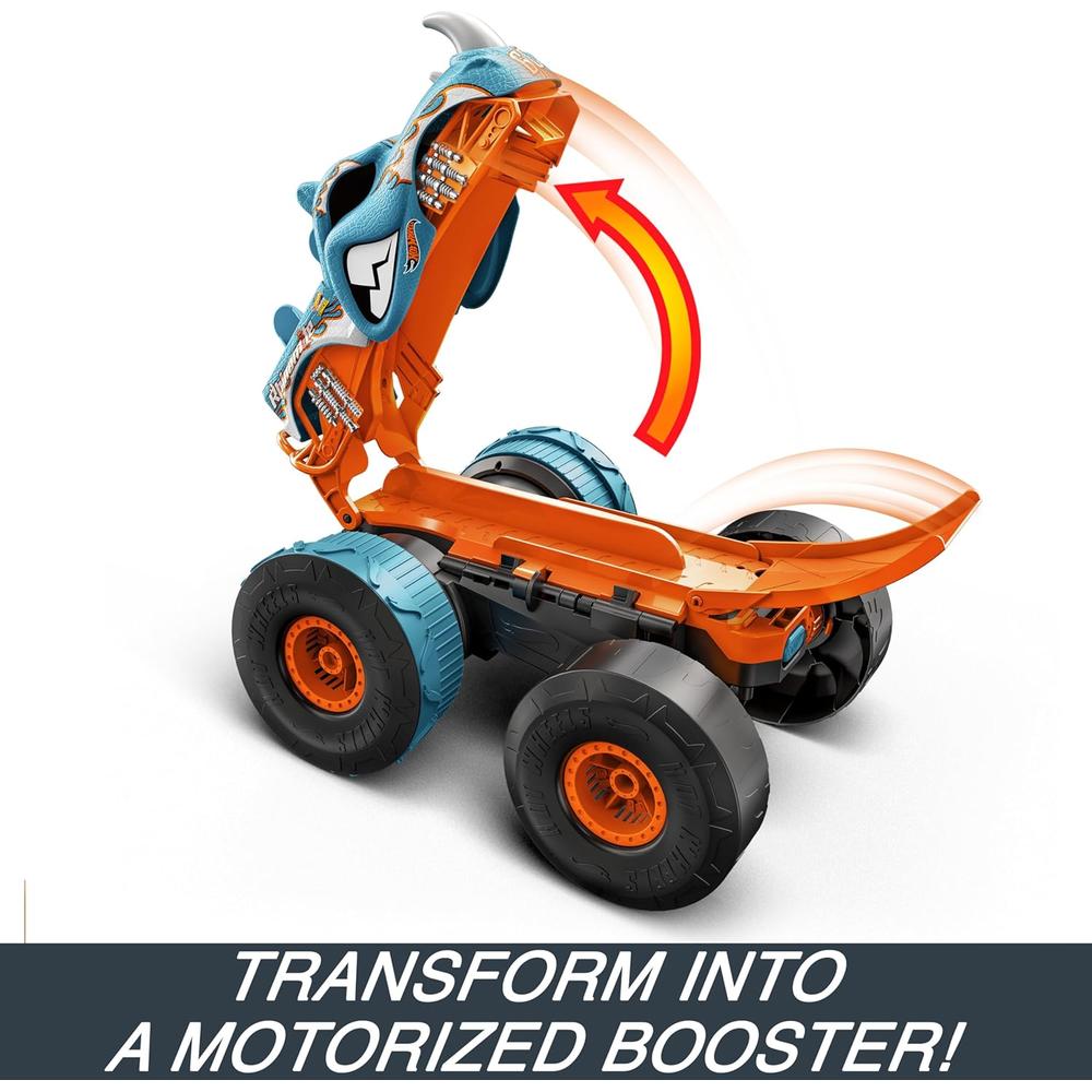 HOT WHEELS MONSTER TRUCKS RHINOMITE RADIOCONTROL TRANSFORMABLE ESCALA 1:12 - 6