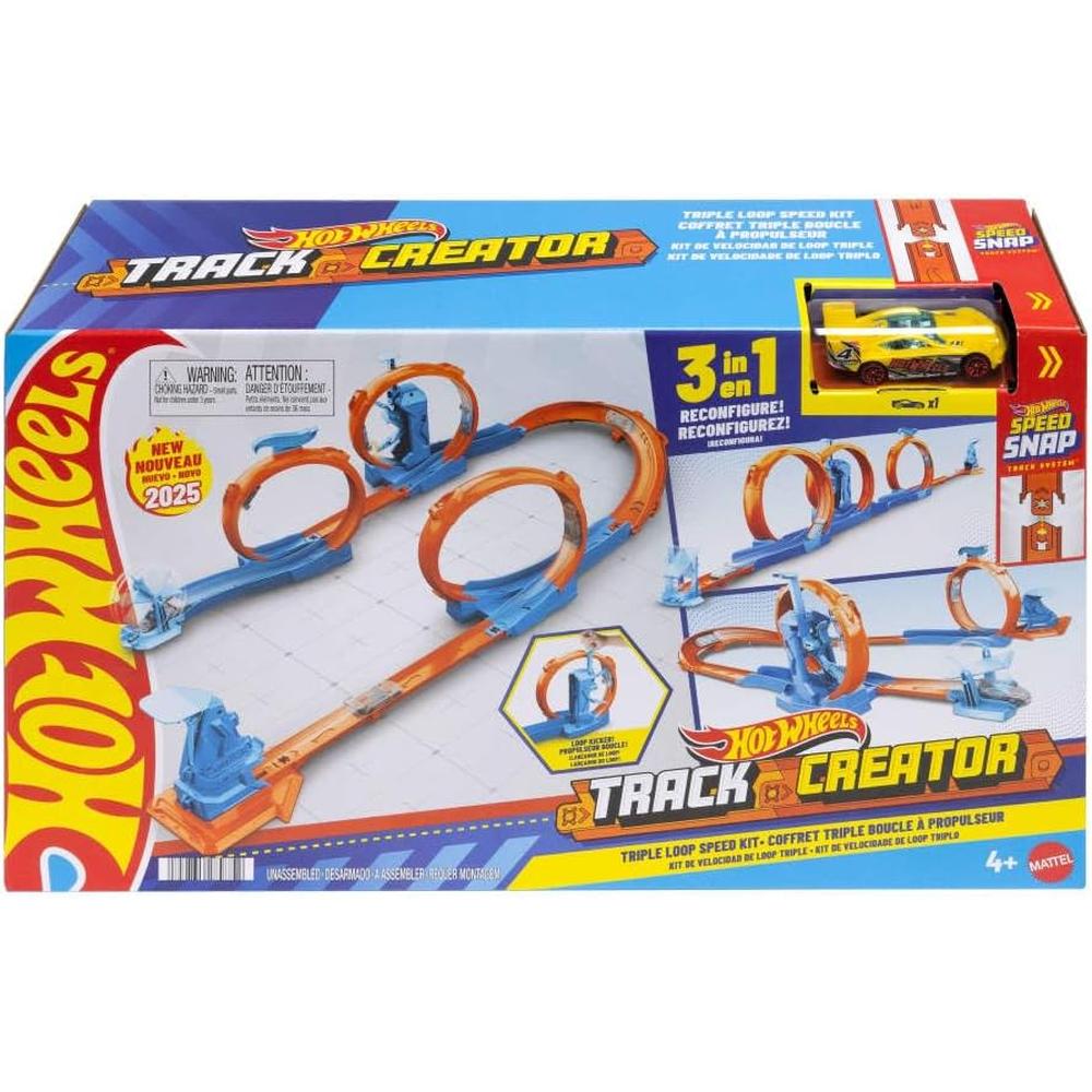 HOT WHEELS PISTA COMPLETA TRIPLE LOOP - 1