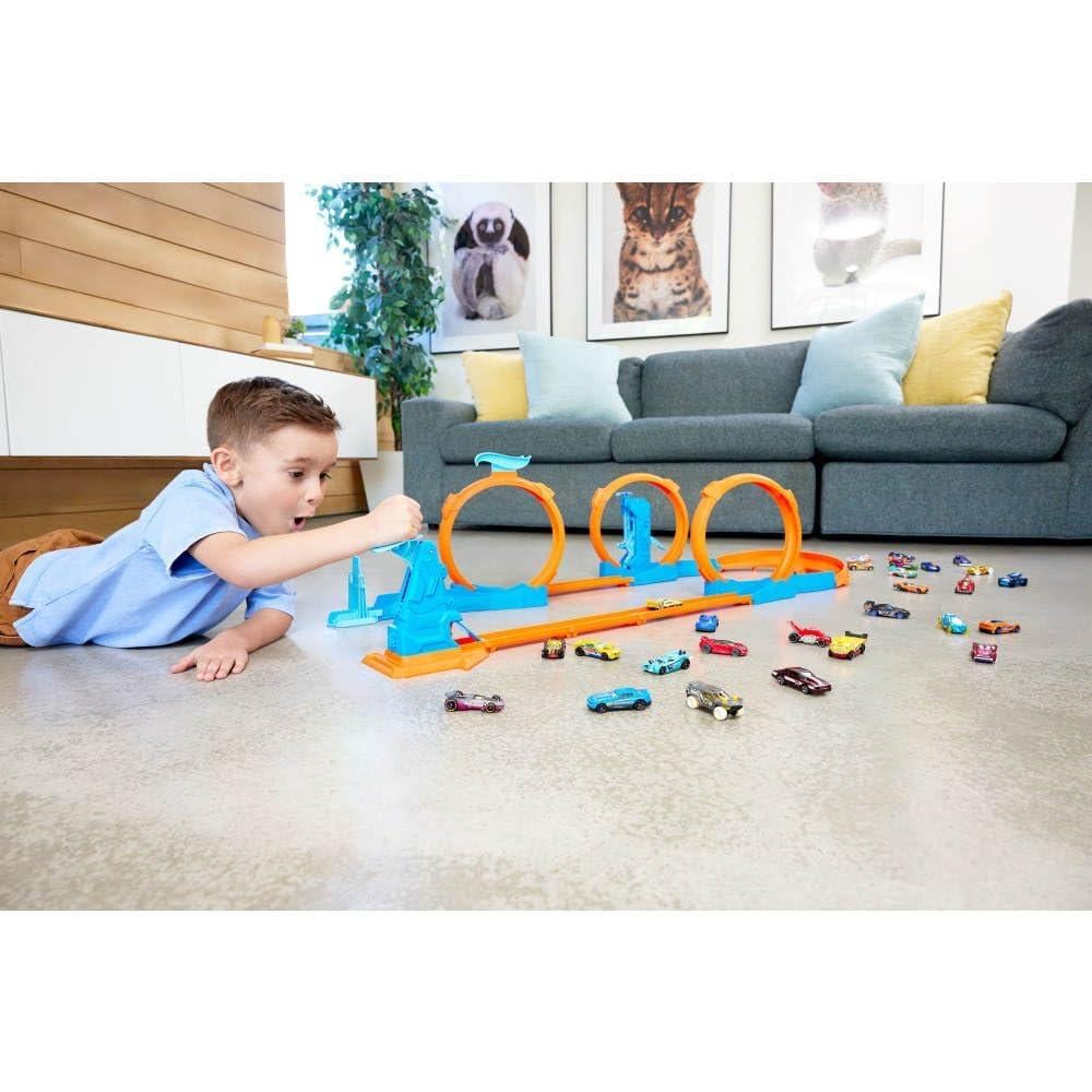 HOT WHEELS PISTA COMPLETA TRIPLE LOOP - 2