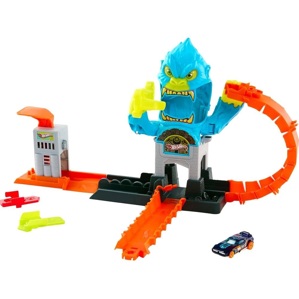 HOT WHEELS PISTA CITY GORILLA SLAM ATTACK - 1