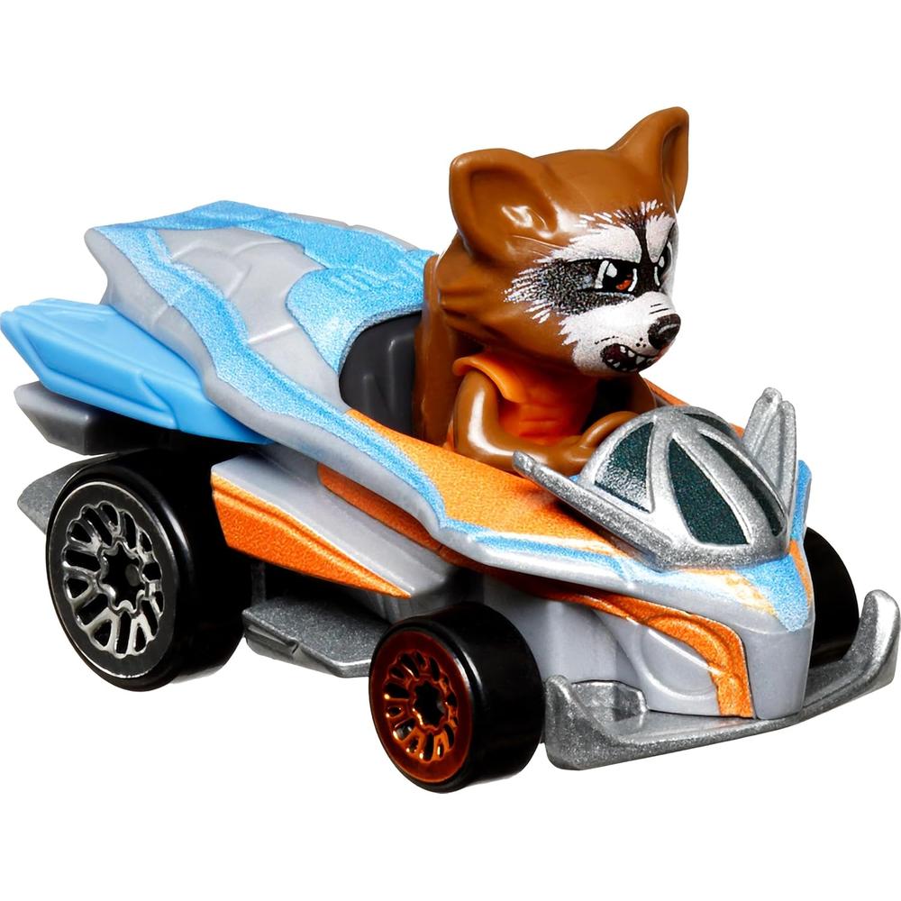 HOT WHEELS PISTA COMPLETA MARVEL SET 5 PZS - 4