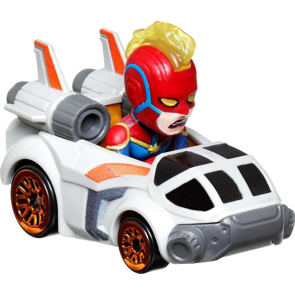 HOT WHEELS PISTA COMPLETA MARVEL SET 5 PZS - 5