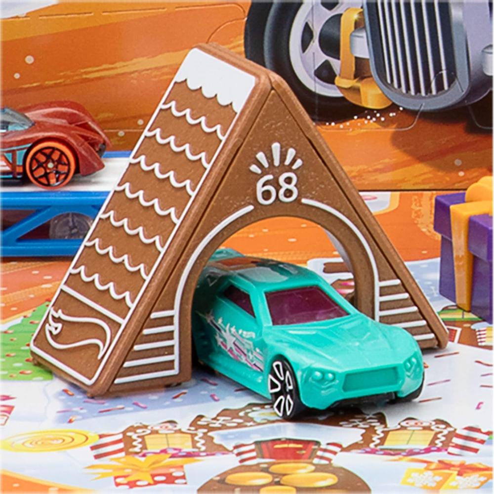 HOT WHEELS PISTA 2025 ADVENT CALENDAR SET 10 PZS - 2