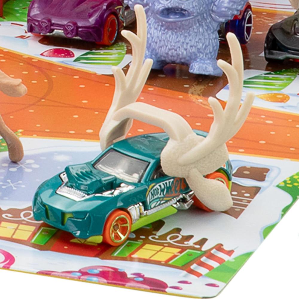 HOT WHEELS PISTA 2025 ADVENT CALENDAR SET 10 PZS - 5